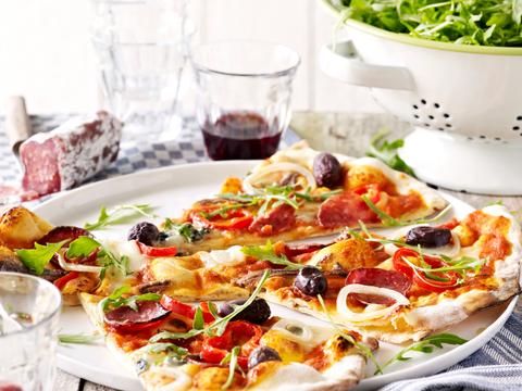 Pizza sardegnola