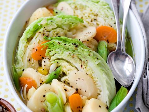 Pot au feu met groenten