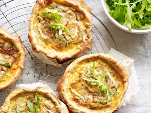 Quiche met camembert
