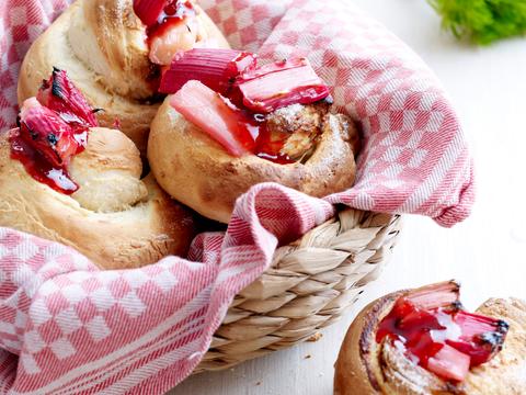Rabarberbrioche