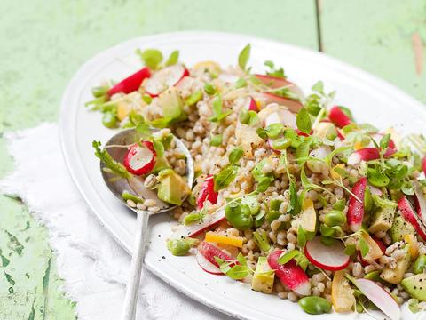 Parelgerstsalade