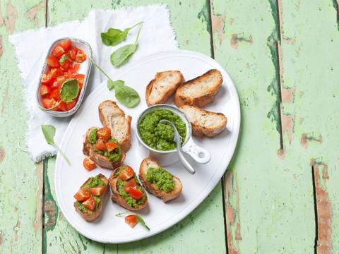 Pesto van radijsblad