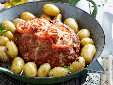Tomaten-gehaktbrood