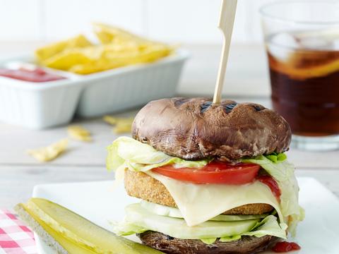 Veggie Portobelloburger