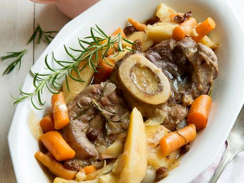Stoofpot van pastinaak
