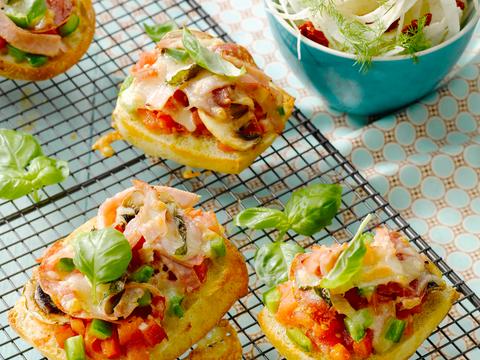 Pizza baguette