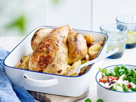 Gevulde kip met feta