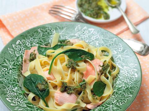 pastasalade zalm