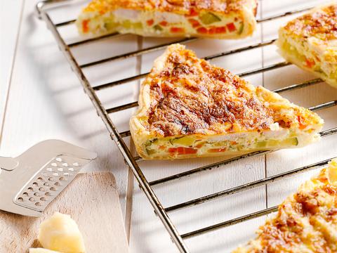 Quiche met kip