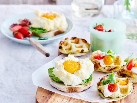 Cloud eggs