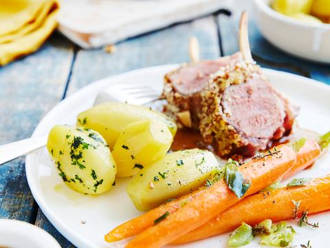 Peterselie aardappelen
