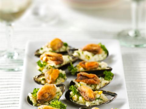 Mosseltjes met tartaarsaus