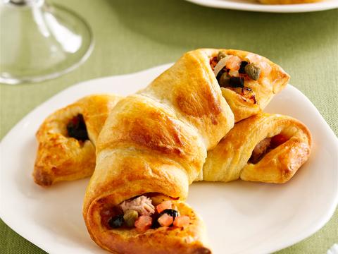 Gevulde croissants
