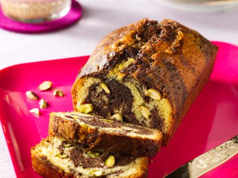Marmercake met pistaches