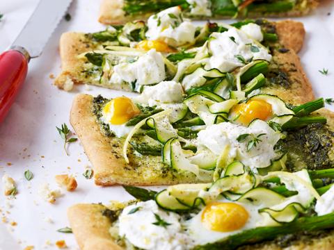 Krakend verse lentepizza