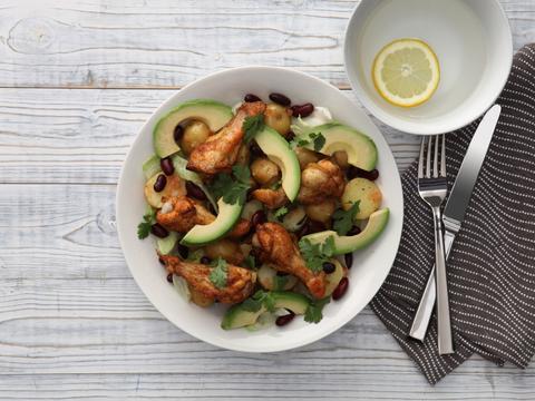 Mexicaanse aardappelsalade