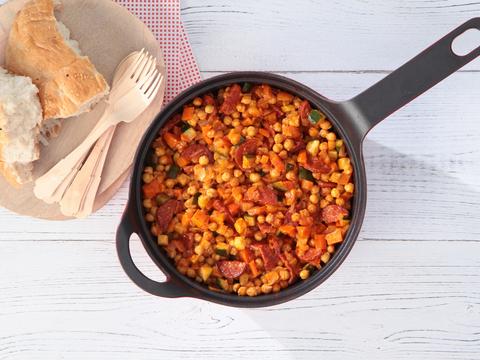 stoofpot kikkererwten
