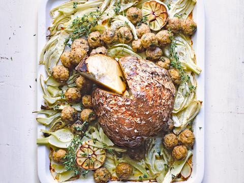 knolselder balletjes couscous