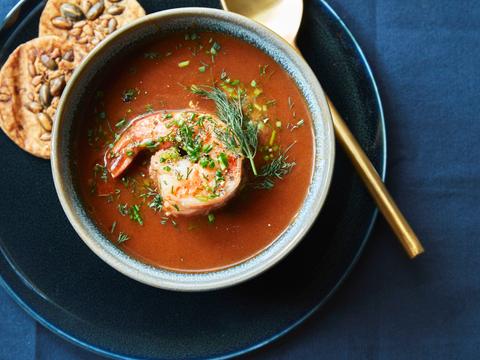 bisque van scampi's