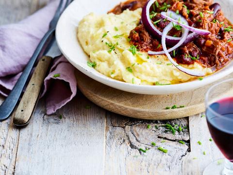 Chili con carne van varkenswangetjes