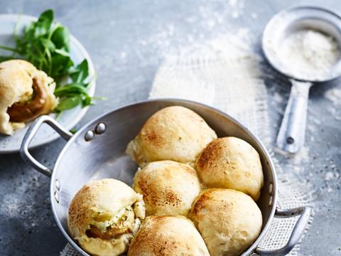 Calzone met champignons