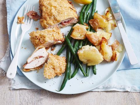 Cordon Bleu met aardappelen