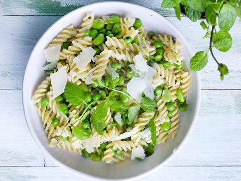 Pastasalade met citrusdressing