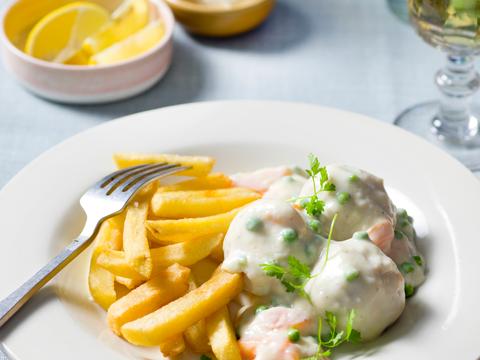 Kippenballetjesragout met witbier