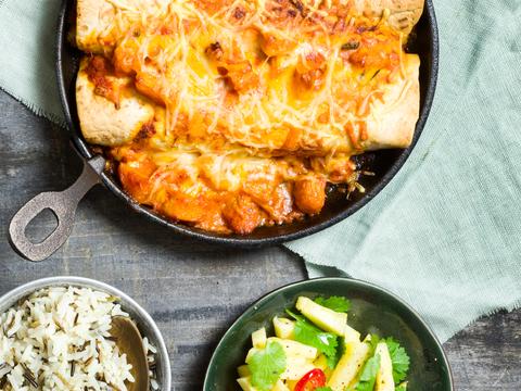 Enchilada’s met pompoen