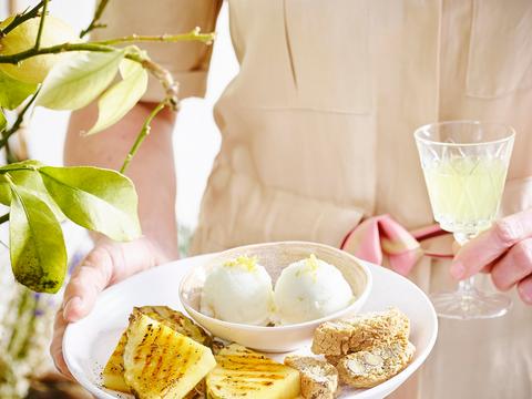 Gegrilde ananas