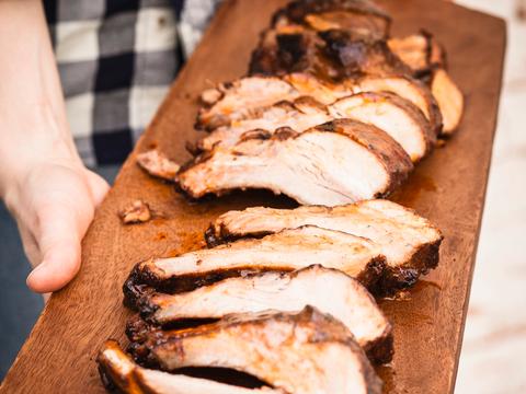 Gegrilde spareribs