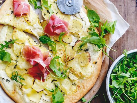 Pizza tartiflette