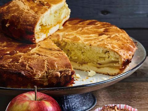 Normandische appeltaart