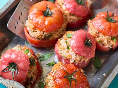Gevulde tomaten