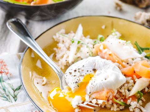 Salade van wilde rijst en quinoa