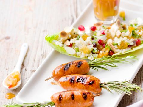 Bulgursalade met merguez