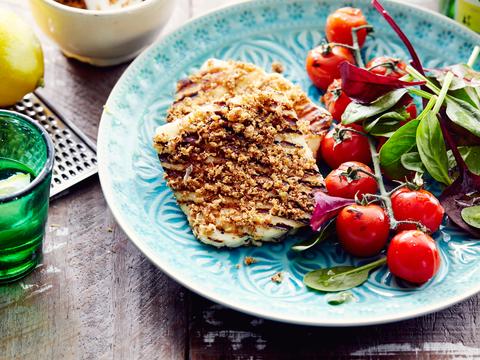 Gegrilde halloumi