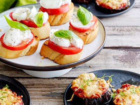 Auberginetaartjes