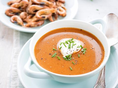 Garnalenbisque à la Ilse