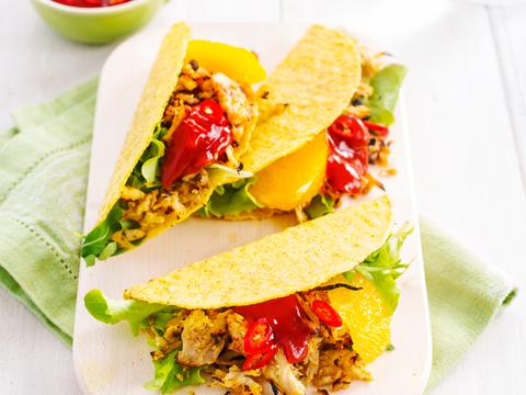 Pittige kiptaco's