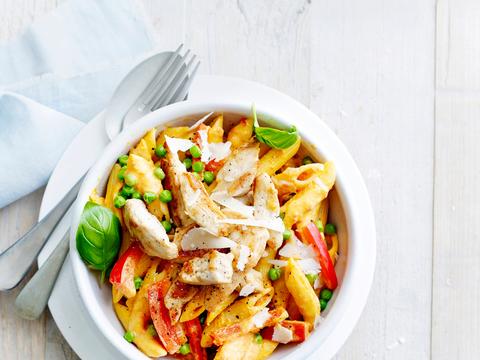 Penne met paprikasaus