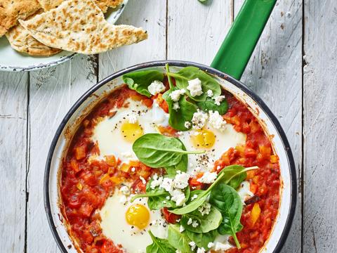 Midden-Oosterse shakshuka