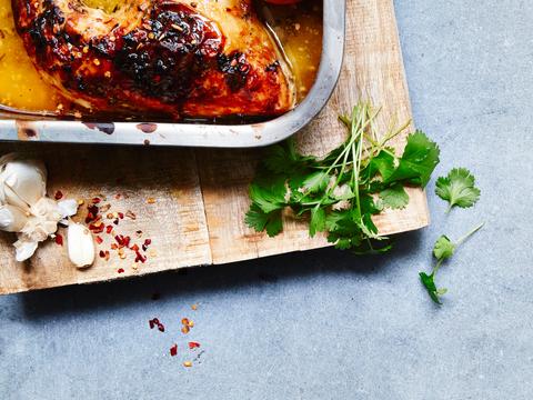 kalkoenbouten in yoghurtmarinade