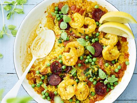 Snelle paella