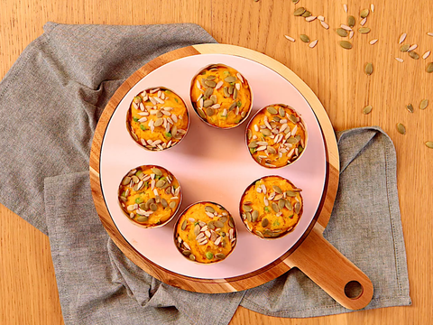 Gezonde zoeteaardappelmuffins
