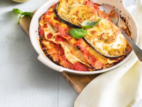 Lasagne ‘melanzane parmigiano’