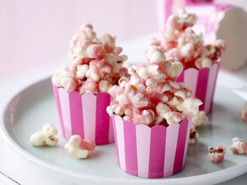Pink popcorn