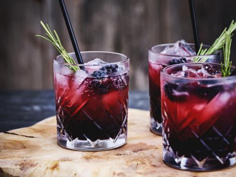 Zwarte weduwe cocktail