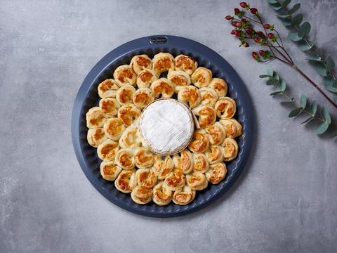 uientaart met camembert