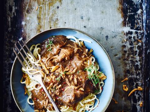Spaghetti met wildragout